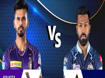 আজ মুখোমুখি শ্রেয়াস আইয়ারের কেকেআর বনাম হার্দিকের গুজরাত