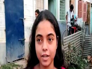 ইউক্রন ফেরত ছাত্রী স্বাগতা সাঁধুখা 
