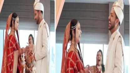 মালাবদলের ঠিক আগেই আচমকা বরকে চ্যালেঞ্জ কনের মালাবদলের ঠিক আগেই আচমকা বরকে চ্যালেঞ্জ কনের