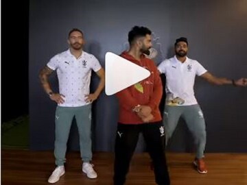 mohammed siraj steals the show in dance reel with faf du plessis virat kohli- Photo Courtesy- Instagram/Video Grab 