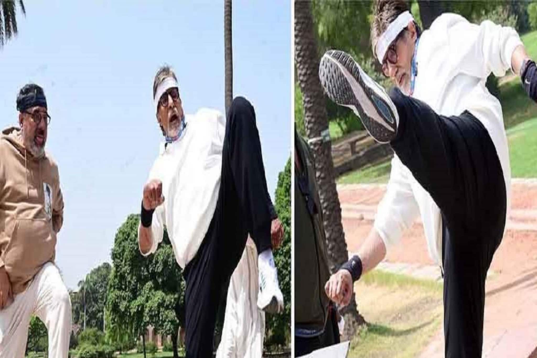 টাইগার শ্রফকে দেখে যা করলেন বিগ বি...আশি ছুঁইছুুঁই বচ্চনের 'কিক'-এ হতবাক নেটিজেন