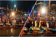 গঙ্গা আরতি এবার জিয়াগঞ্জের সদরঘাটে! তাও আবার বেনারসের আদলে! দেখুন..