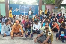 শিল্পের জন্য জমি দিয়ে মেলেনি চাকরি, লাগাতার অবস্থান-বিক্ষোভ জমিহারাদের