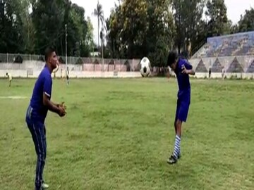 Maldah's Jo soren has been selected for Bengal Football academy