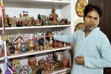 বাড়ির কাঠের গ্যালারিতে সংগ্রহশালা রয়েছে প্রায় হাজারটি পুতুল বাড়ির কাঠের গ্যালারিতে সংগ্রহশালা রয়েছে প্রায় হাজারটি পুতুল