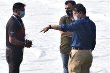 ইডেনে সৌরভ যেন বরকর্তা! পিচ, মাঠ, হসপিটালিটি বক্স কী না দেখলেন মহারাজ!