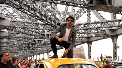 Kartk Aaryan in Kolkata Kartk Aaryan in Kolkata