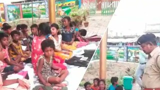 পুলিশ কেন্দ্রের সামনেই কোচিং সেন্টার 