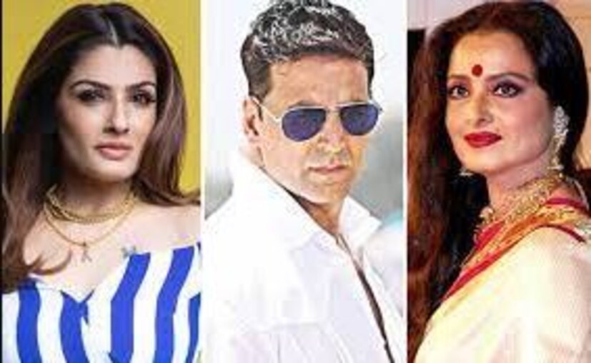 অক্ষয়ের চার্মিং ব্যবহারে নাকি মুগ্ধ হতেন মহিলারা। আর তাই তাঁকে খিলাড়ি বলেও ডাকা হতো। যখন 'খিলাড়িওঁ কা খিলাড়ি' ছবির শুটিং চলছে, তখন নাকি রেখার সঙ্গে তাঁর ঘনিষ্ঠতা নিয়ে বলিউডের রীতিমতো আলোড়ন শুরু হয়েছিল। ছবিটি বক্স-অফিসে মোটেই ভাল কাজ করেনি। কিন্তু রেখার সঙ্গে অক্ষয়ের গুঞ্জন নিয়ে প্রবল আলোচনা হয়েছিল। সেই সময়ে রবীনা ট্যান্ডন এর সঙ্গে সম্পর্কে ছিলেন অক্ষয়। শোনা যায়, রবীনা অক্ষয়ের বিচ্ছেদের অন্যতম কারণ ছিলেন রেখা।