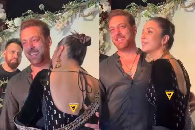 এই দিন কালো পোশাকে সলমনের পার্টিতে এসেছিলেন শেহনাজ। পার্টি থেকে যখন শেহনাজ বেরোচ্ছেন, তখন সলমন ছাড়তে আসেন তাঁকে। সেই সময়ে পাপারাজ্জিদের ক্যামেরায় ধরা পড়ে সেই দৃশ্য। 