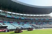 IPL 2022 Play Off: দুপুরের বৃষ্টি-র প্রভাব নেই, ইডেনে তুলে দেওয়া হল সম্পূর্ণ কভার IPL 2022 Play Off: দুপুরের বৃষ্টি-র প্রভাব নেই, ইডেনে তুলে দেওয়া হল সম্পূর্ণ কভার