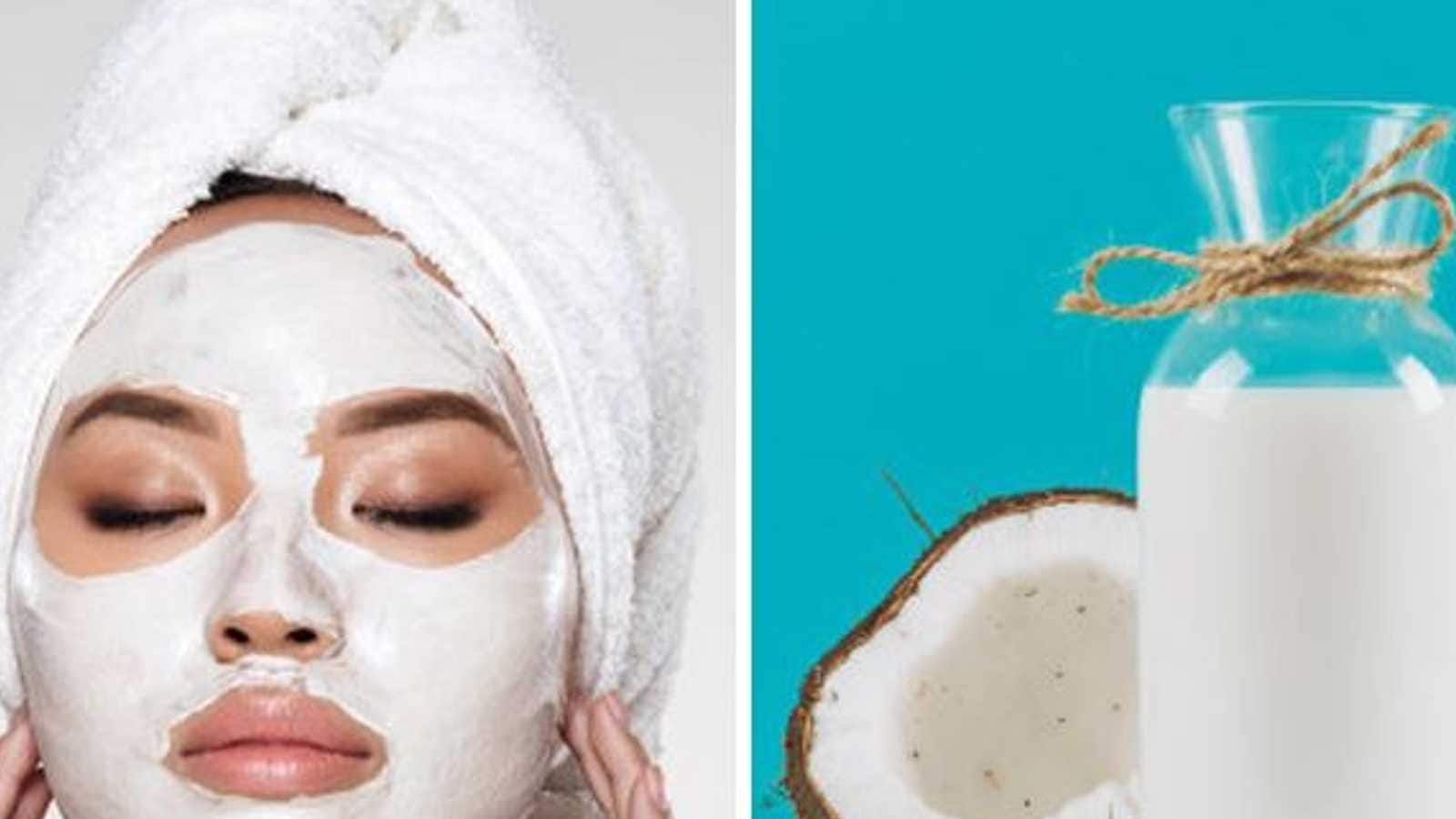 Skin Care Use coconut milk to get healthy and flawless skin. Skin