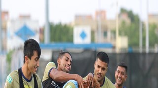 অনুশীলনে মজার ছলে রয় কৃষ্ণ, প্রবীর দাসরা