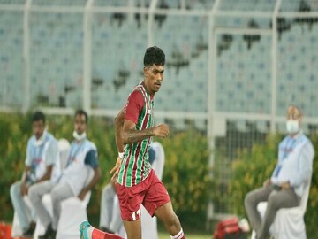 হ্যাটট্রিক করেও সন্তুষ্ট নন মোহনবাগানের এই তরুণ ফুটবলার
