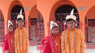 নবদম্পতি। 