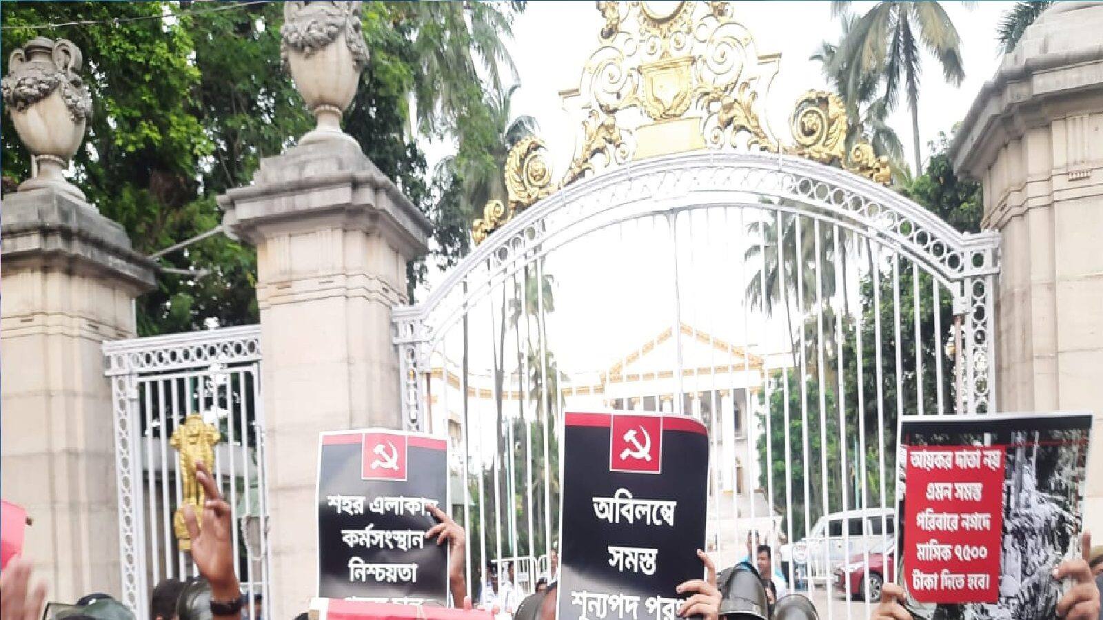 CPIML Protest Against Market Price Hike cpiml-protest-against-market-price-hike