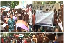 অনলাইন পরীক্ষার দাবিতে তুলকালাম, অধ্যক্ষের গাড়ি ঘিরে প্রতিবাদ কলেজস্ট্রিটে
