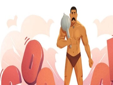 Google Doodle Gama Pehalwan