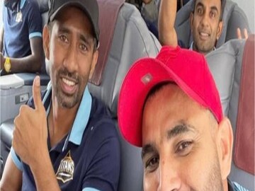 বিমানের ভিতর এই ছবি পোস্ট করেছেন ঋদ্ধিমান