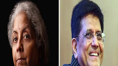 Nirmala Sitharaman and Piyush Goyal Nirmala Sitharaman and Piyush Goyal