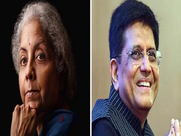 Nirmala Sitharaman and Piyush Goyal