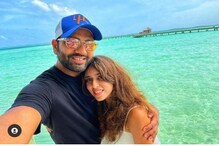 Rohit Sharma, Maldives : ক্রিকেট থেকে অনেক দূরে! নীল সমুদ্রে রিতিকার সঙ্গে ঝড় তুলছেন রোহিত Rohit Sharma, Maldives : ক্রিকেট থেকে অনেক দূরে! নীল সমুদ্রে রিতিকার সঙ্গে ঝড় তুলছেন রোহিত