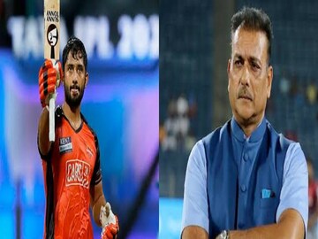 রাহুল ত্রিপাঠীর সাহসিকতায় মুগ্ধ রবি শাস্ত্রী