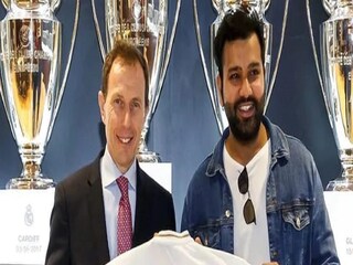 রোহিত শর্মাকে মাদ্রিদে আহ্বান রিয়ালের