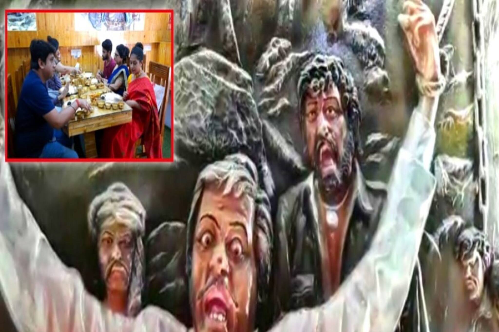 'শোলে'র জয়, বাসন্তি, ঠাকুরদের খেতে চান? গব্বর থালি ভয় ধরাবে! রেস্তোরাঁ না সিনেমা