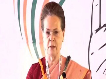 Sonia Gandhi in Udaypur