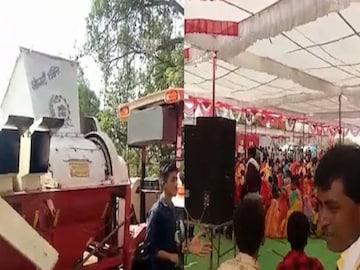 এয়ার কন্ডিশনার নয়, গরমে স্বস্তি দিতে কনেপক্ষ কাজে লাগাল ফসল তোলার থ্রেশার; হতভম্ব বরপক্ষ!