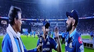 ম্যাচ শেষে ঋদ্ধিমান এবং শামি