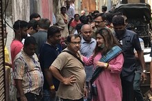 সোমবারই শুরু দুর্গা পিতুরি লেনের দুটি বাড়ি আংশিকভাবে ভাঙার কাজ 