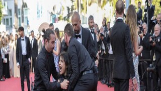 Protest at Cannes Film Festival