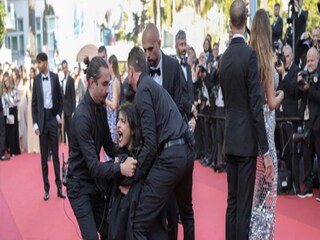 Protest at Cannes Film Festival