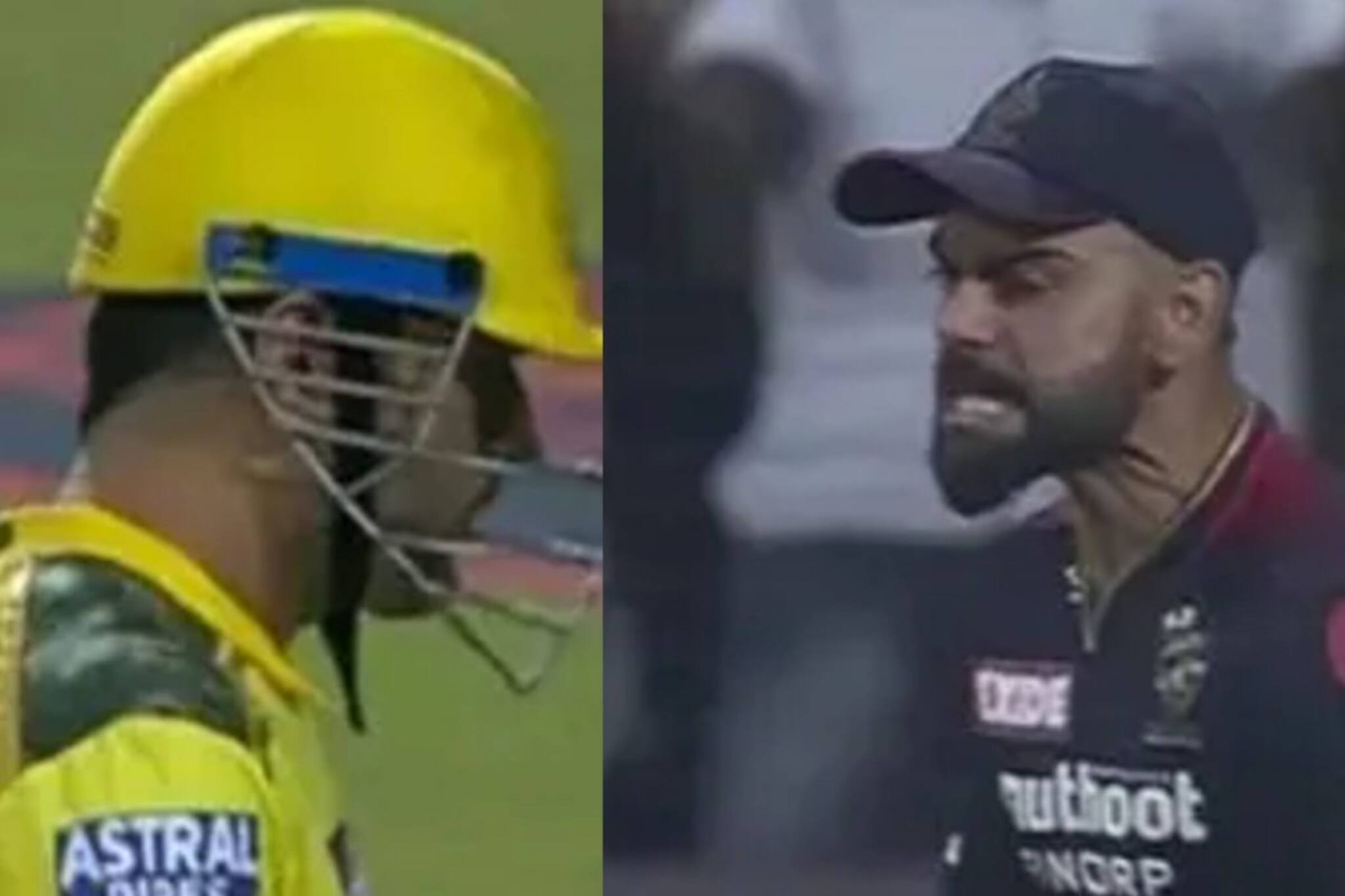 ধোনি আউট হতেই গালিগালাজ কোহলির! ভাইরাল ভিডিও ছড়াচ্ছে আগুনের মতো