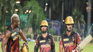 রাসেল, রিঙ্কু এবং রানার ব্যাটের দিকে তাকিয়ে কেকেআর