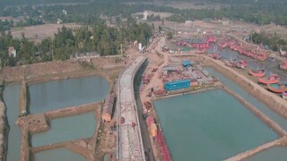 দ্রুত গতিতে চলছে কাজ