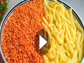 আলু ও মুসুর ডালের লা জবাব পদ