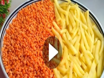 আলু ও মুসুর ডালের লা জবাব পদ