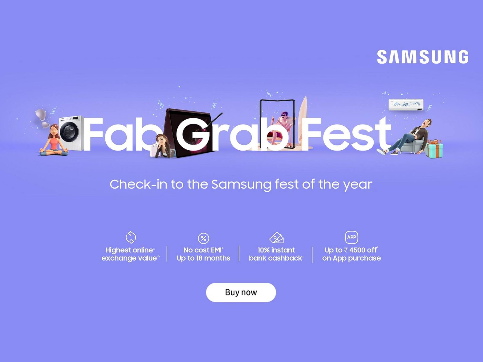 Samsung ‘Fab Grab Fest’: আকর্ষণীয় দামে গ্যাজেট কেনার সুবর্ণ সুযোগ, হাত ছাড়া করবেন না