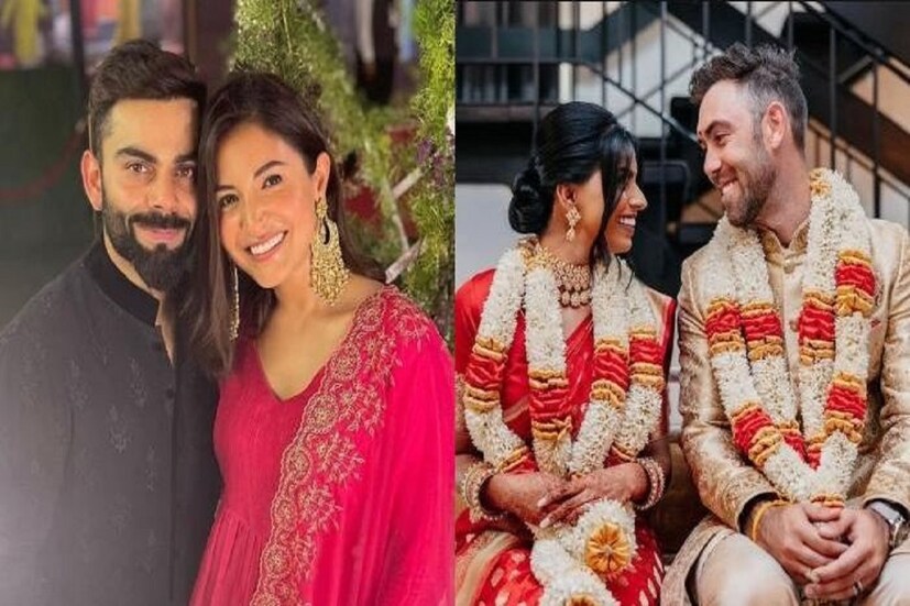 ফ্যাফের স্ত্রী শাড়ি পরলেও চাকদা এক্সপ্রেস পিঙ্ক কালারের স্যুট পরেছিলেন৷ বিয়েতে বিরাট কোহলি ও আন্তবা গানে নাচ করা৷ Photo Courtesy- Instagram 