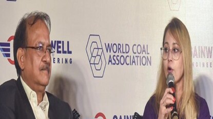 World Coal Association CEO Michelle Manook with Gainwell Engineering Chairman Sunil Chaturvedi
World Coal Association CEO Michelle Manook with Gainwell Engineering Chairman Sunil Chaturvedi