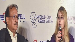 World Coal Association CEO Michelle Manook with Gainwell Engineering Chairman Sunil Chaturvedi
World Coal Association CEO Michelle Manook with Gainwell Engineering Chairman Sunil Chaturvedi