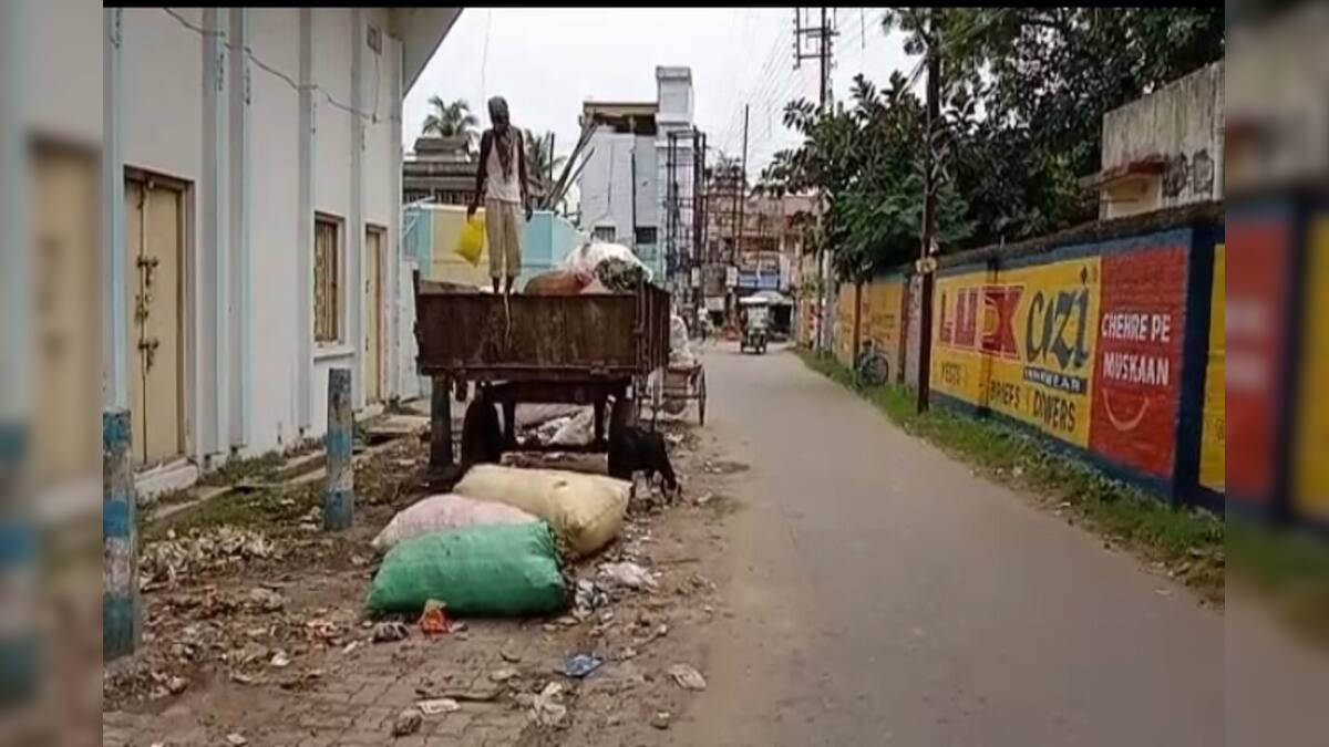 The piles of rubbish on the streets, the municipality is not paying