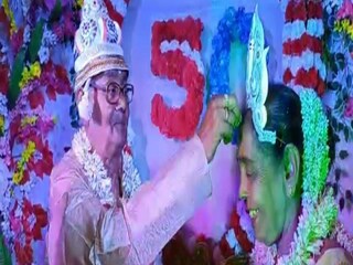 Daughter in law arranged 50th anniversary of her in law as wedding ceremony