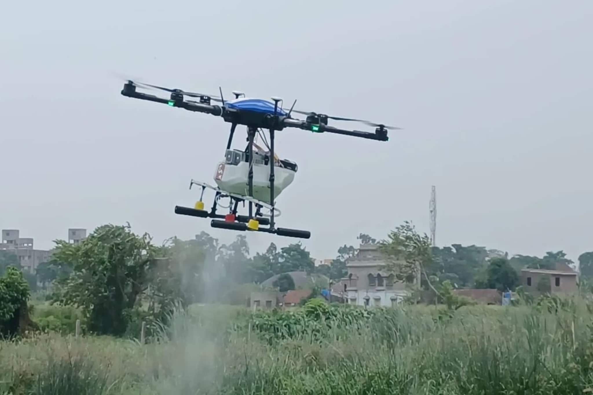 মশা মারতে ড্রোন দাগছে শ্রীরামপুর পুরসভা!