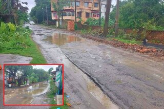 বেহাল দশা রাস্তার