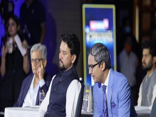 Anurag Thakur at CNN-News18 Town Hall