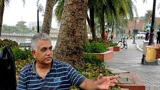 প্রাতঃভ্রমণে দিলীপ ঘোষ